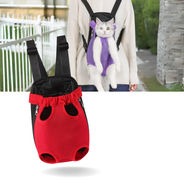 Breathable Lightweight Pet Carrier Bag With Mesh Panels For Cats And Dogs