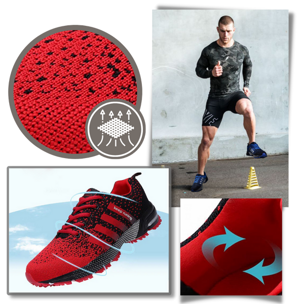 Premium Lightweight Breathable Training Shoes For Men All Day Comfort