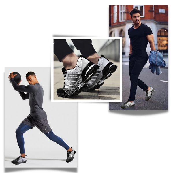 Premium Lightweight Breathable Training Shoes For Men All Day Comfort