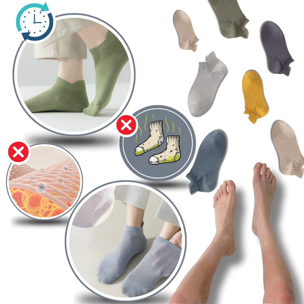 Breathable Moisture Wicking Men Ankle Socks For Active Lifestyles