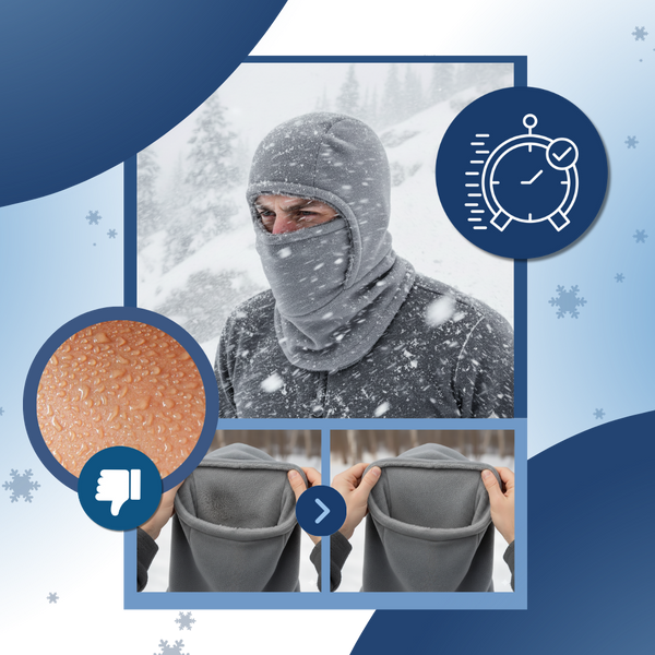 Premium Ski Balaclava With Breathable Dual Layer Insulation And Quick Dry Fabric