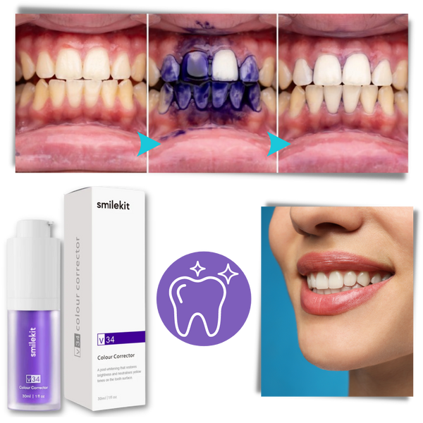 Purple Brightening Toothpaste With Instant Stain Concealment