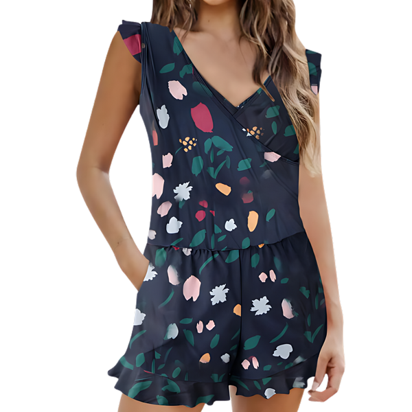 Swim Romper With Built In Bra And Tummy Control And Water Resistant