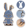 Bunny Shaped Phone Stand Foldable For Desk With Strong Adhesion