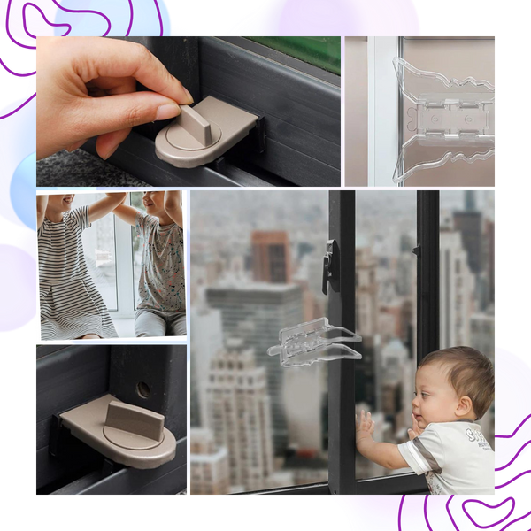 Premium Child Safe Sliding Door Lock For Secure Home Access