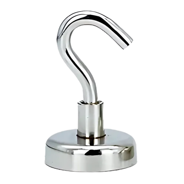 Premium Magnetic Grip Hooks With Forty Pound Holding Power For Home And Travel