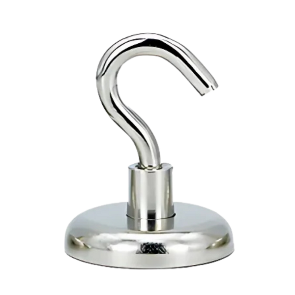 Premium Magnetic Grip Hooks With Forty Pound Holding Power For Home And Travel