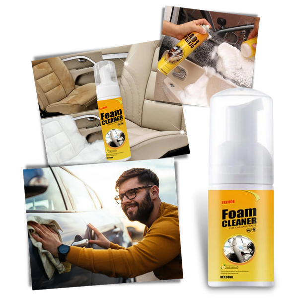 Premium Car Cleaning Foam For Deep Stain Removal And Shine