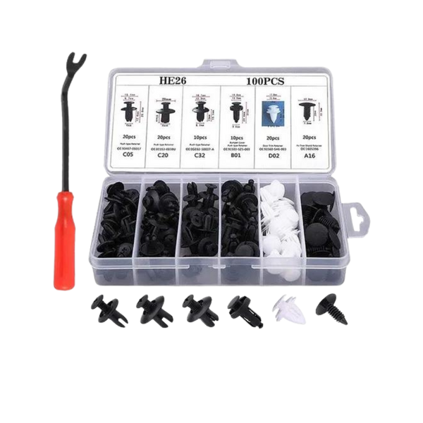 Car Door Panel Clip Kit Universal Fit For Easy Installation
