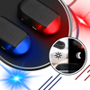 Car Solar Alarm Light With Infrared Sensor For Theft Deterrence