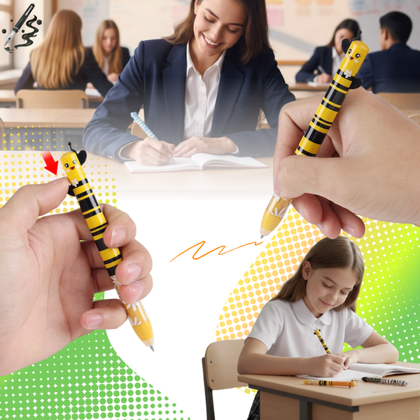 Thermo Erasable Pens For Kids With Cute Designs And Smooth Writing