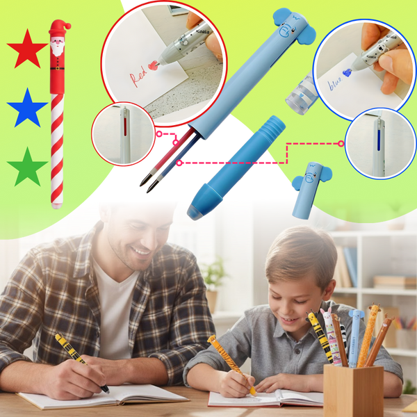 Thermo Erasable Pens For Kids With Cute Designs And Smooth Writing