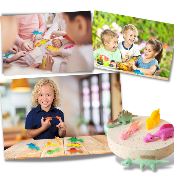 Sticky Slingshot Dinosaur Toy For All Ages With Fun, Collectible Play
