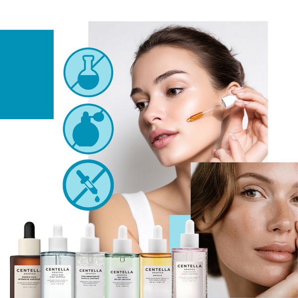 Centella Soothe Ampoule Collection For Hydration And Calm
