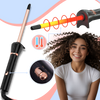 Ceramic Micro Curl Wand For Fast Dual Temp Spiral Curls And Frizz Control