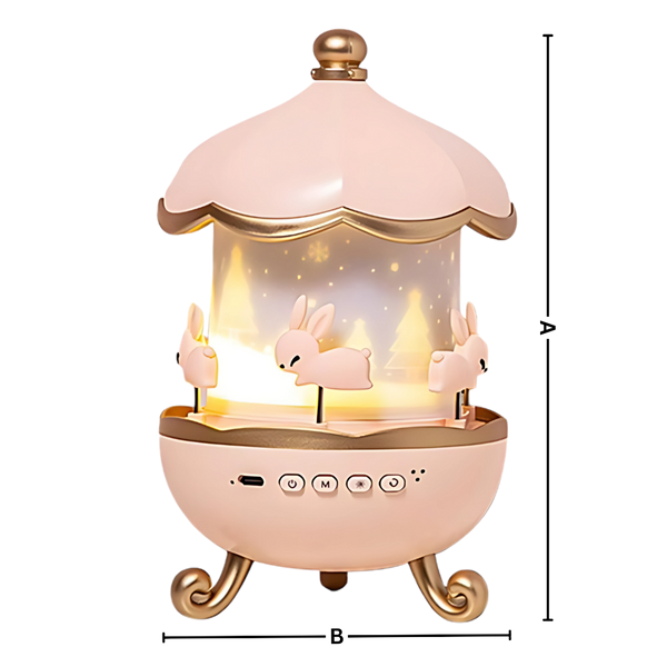 Starry Night Light Projector With Calming Sounds For Nursery