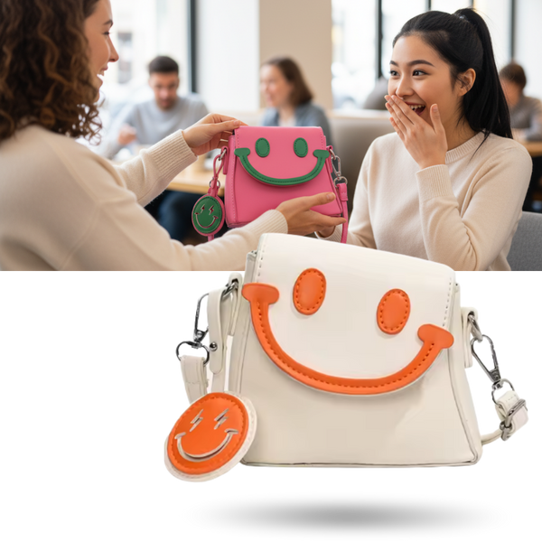 Cheerful Crossbody Purse For Everyday Use Water Resistant And Lightweight