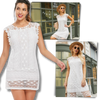 Boho Lace Mini Dress With Soft Breathable Cotton For All Day Wear