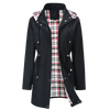 Lightweight Waterproof Trench Coat With Detachable Hood
