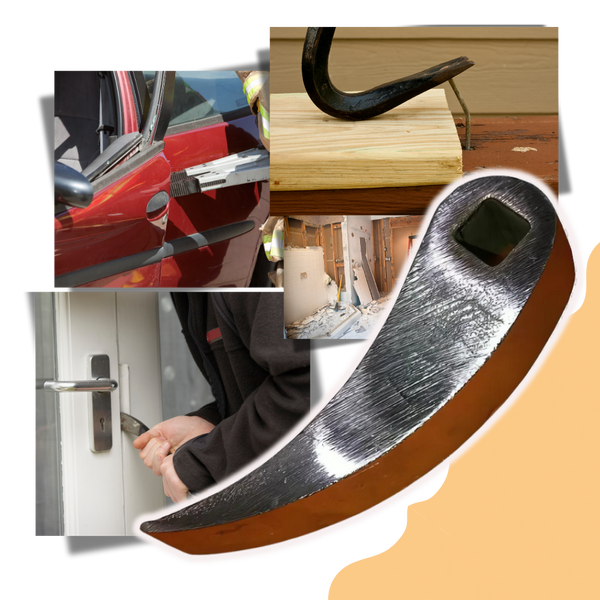 Premium Chrome Vanadium Crow Bar With Heat Treated Adjustable Leverage
