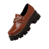 Premium Leather Loafers With Cushioned Comfort And Anti Slip Sole