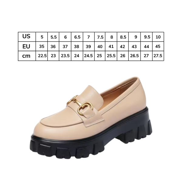 Premium Leather Loafers With Cushioned Comfort And Anti Slip Sole