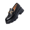Premium Leather Loafers With Cushioned Comfort And Anti Slip Sole