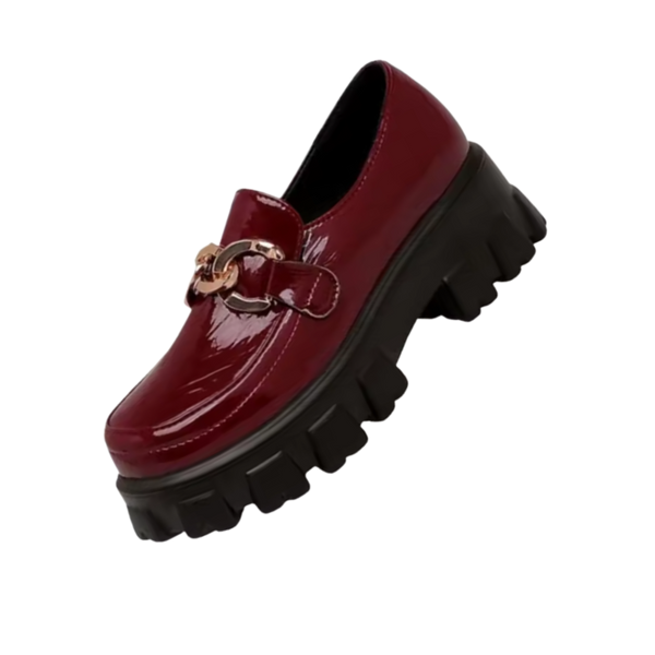 Premium Leather Loafers With Cushioned Comfort And Anti Slip Sole