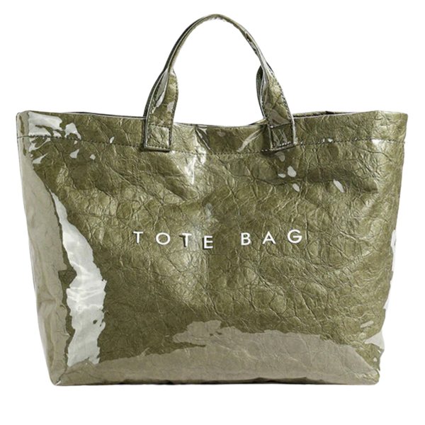 Premium Waterproof Tote Bag With Spacious Interior For Work Or Leisure