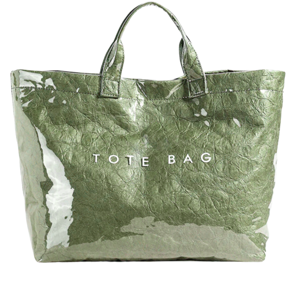 Premium Waterproof Tote Bag With Spacious Interior For Work Or Leisure