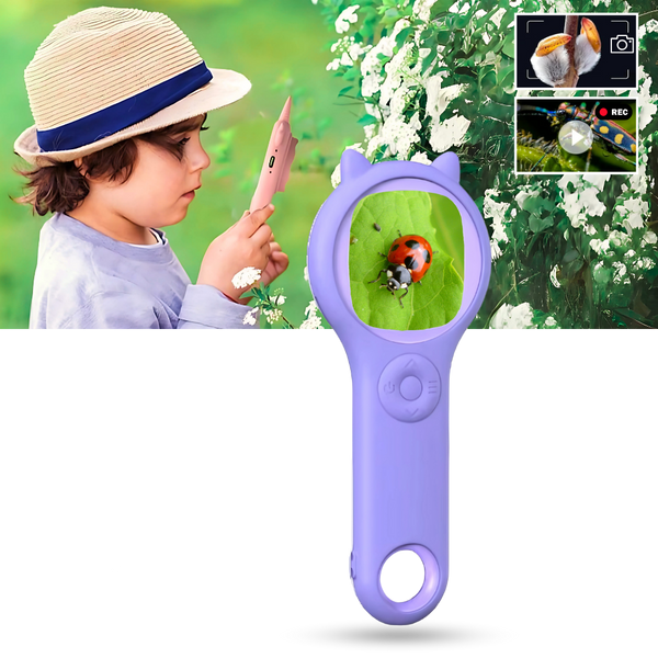 Premium Portable Microscope With 500x Magnification And Built In Camera