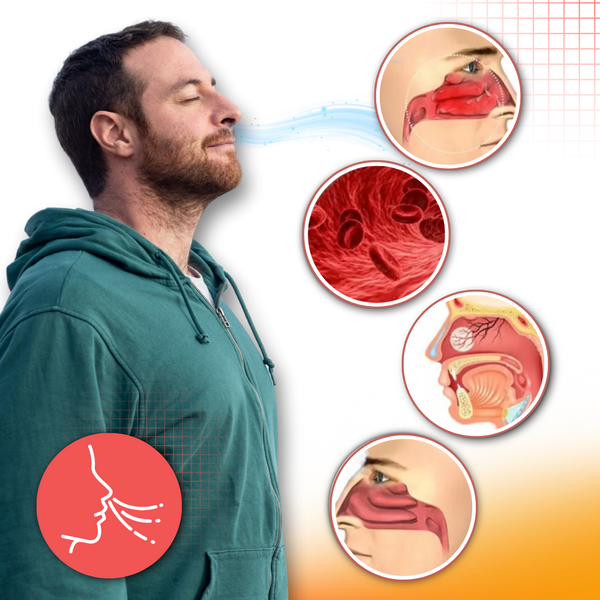 Portable Infrared Nasal Therapy Device USB Rechargeable For Comfort