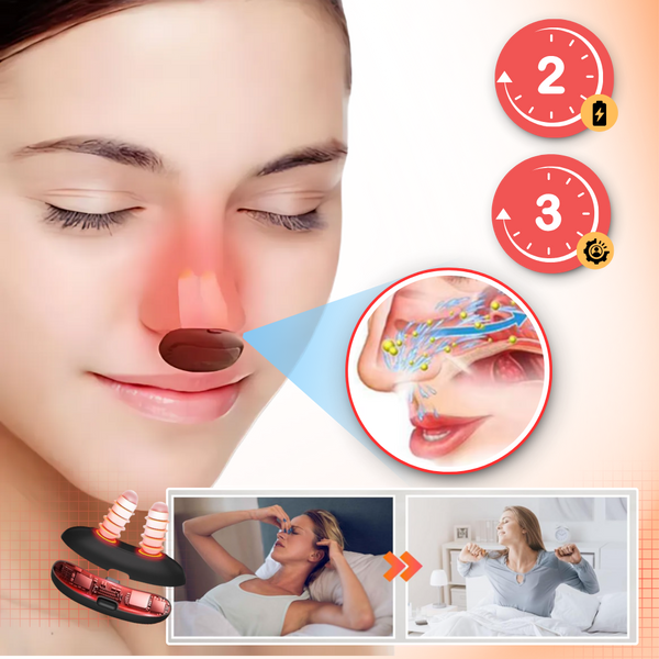 Portable Infrared Nasal Therapy Device USB Rechargeable For Comfort