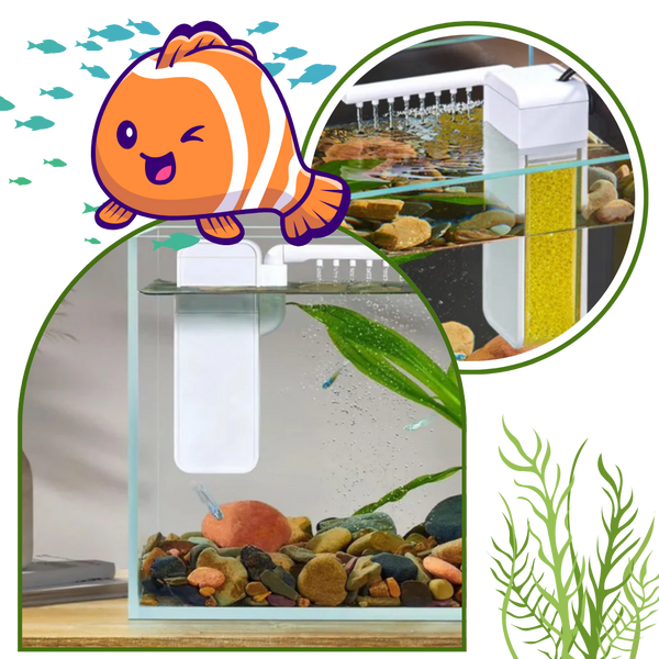 Clog-Resistant Aquarium Filter Pump For Quiet Efficient Filtration