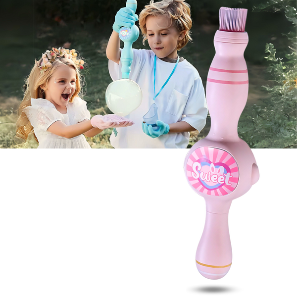 Radiant Bubble Wand For Safe Glowing Bubbles And Sensory Play