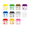 Montessori Magnetic Learning Magnets For Color And Shape Recognition