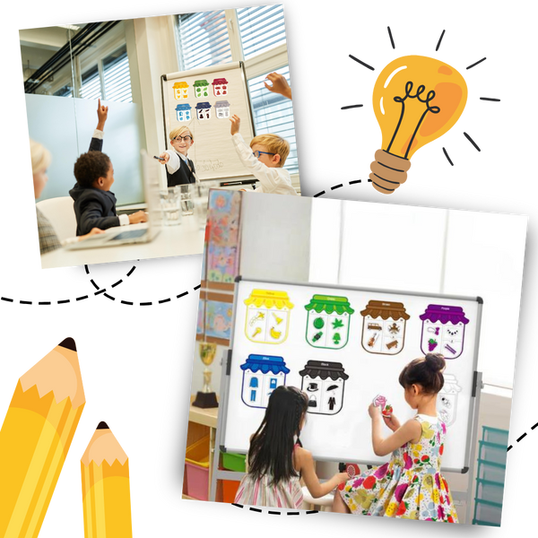 Montessori Magnetic Learning Magnets For Color And Shape Recognition