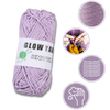 Premium Glow In The Dark Colorful Yarn For Creative Projects