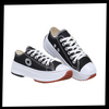 Breathable Canvas Platform Sneaker With Slip Resistant Comfort
