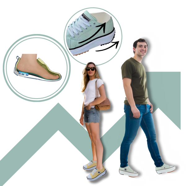 Breathable Canvas Platform Sneaker With Slip Resistant Comfort