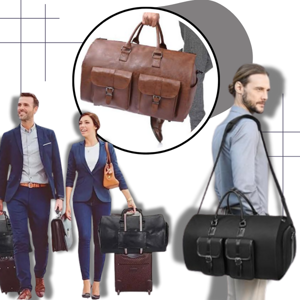 Premium Versatile Convertible Garment Duffel Bag For Seamless Travel