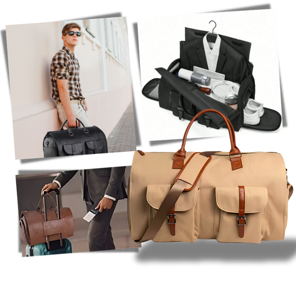 Premium Versatile Convertible Garment Duffel Bag For Seamless Travel