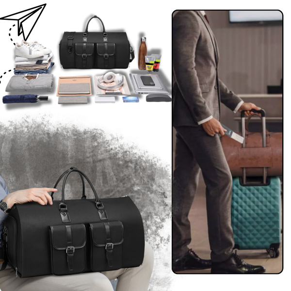 Premium Versatile Convertible Garment Duffel Bag For Seamless Travel
