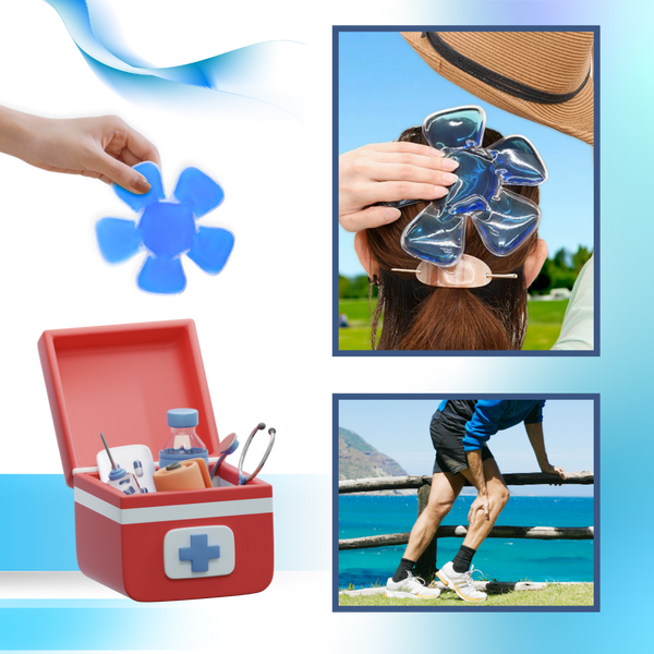 Universal Head Cooling Pad For Long Lasting Relief Under Helmets