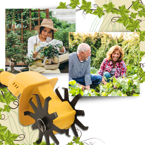 Cordless High Speed Cultivator For Fast Easy Soil Preparation