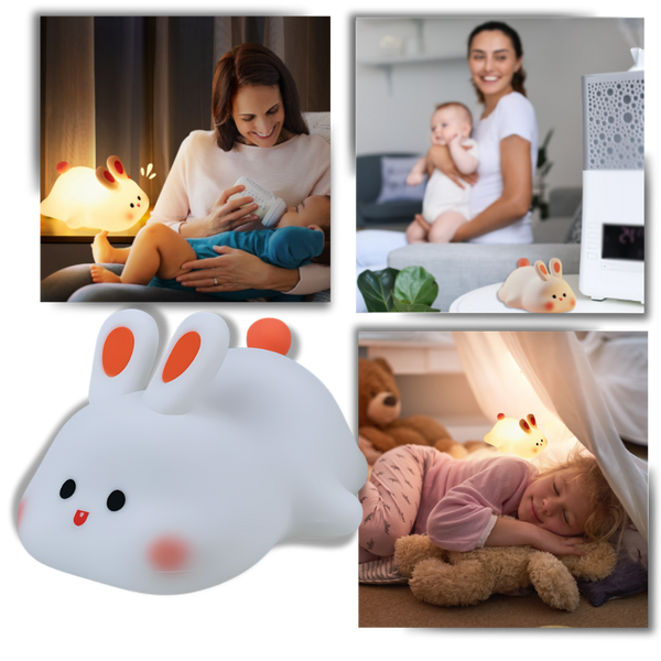 Soft Glow Bunny Night Light For Cozy Welcoming Home Ambiance