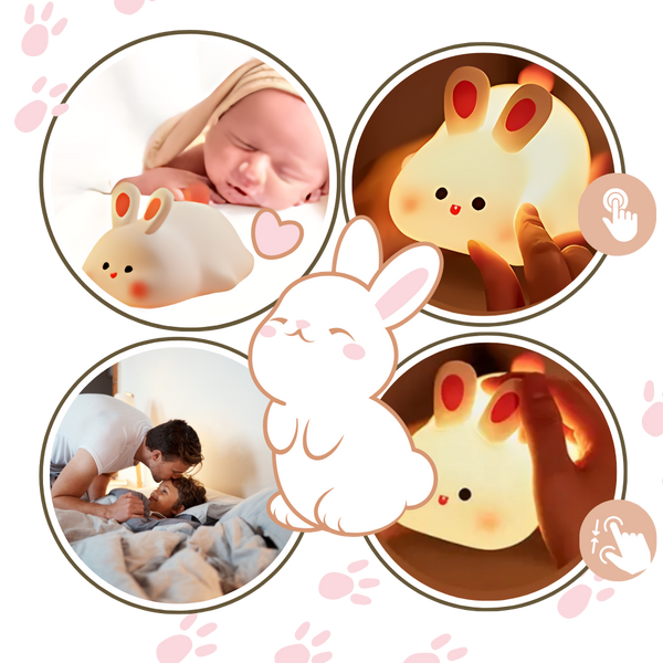 Soft Glow Bunny Night Light For Cozy Welcoming Home Ambiance
