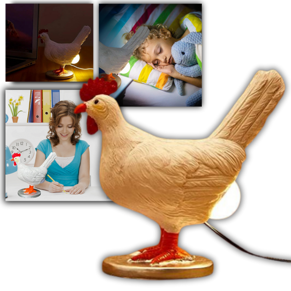 Cozy Egg Lamp for Warm Ambient Lighting and Whimsical Charm