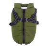 Waterproof Winter Dog Jacket With Built In Harness For Warmth