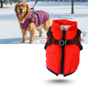 Waterproof Winter Dog Jacket With Built In Harness For Warmth